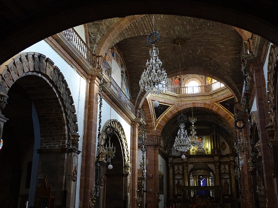 Interior de la Parroquia